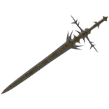 Angelic Thorned Long Sword
