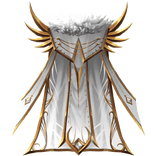 Angelic White Ascended Champion's Cape