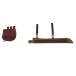 Anglo Saxon Belt Pouch and Knife