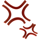 (˶˃ ᵕ ˂˶) angry anime expression ꩜ .ᐟ