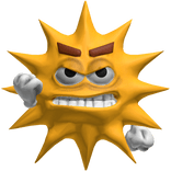 Angry Sun Shoulder Pal