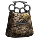 Animal Print Knuckle Purse