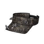 Animal Print Spiked Chrome Visor