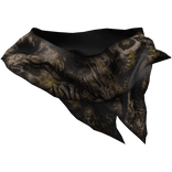 Animal Printed Distressed Neck Scarf