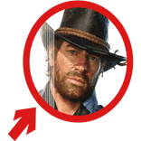 (Animated) Arthur Morgan Pointing Arrow Meme