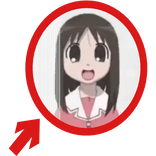 (Animated) Ayumu Kasuga Pointing Arrow Circle Meme