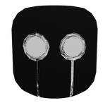 (Animated) Black Crying Entity Mask