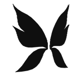 Animated Black Fairy Wings