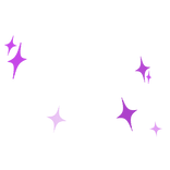 Animated Celebrity Bling Aura Purple