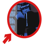 (Animated) Chase Pointing Arrow Circle Meme