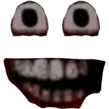 animated creepy/realistic epic face