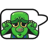 ✨Animated✨ Crying Goblin Sticker Clash Royality