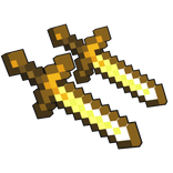 [ANIMATED] Diamond & Golden Swords