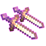 [ANIMATED] Enchanted Diamond & Golden Swords
