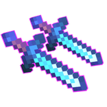 [ANIMATED] Enchanted Netherite & Diamond Swords