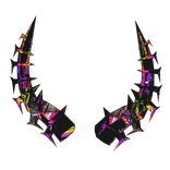 [ANIMATED] Glitch Spiked Horns