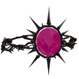[Animated] Gothic Thorn Moon Crown (Pink/Purple)