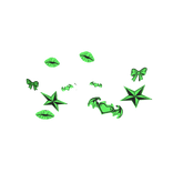[Animated] green Emo Girl Charm Aura