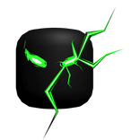 [Animated] Green Fractured Demon Gaze Mask