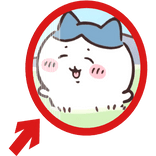 (Animated) Hachiware Pointing Arrow Meme Chiikawa