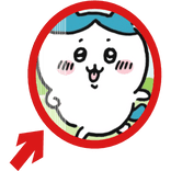 (Animated) Hachiware Pointing Arrow Meme Chiikawa