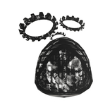 ANIMATED Hacker Hood Black White
