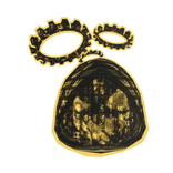 ANIMATED Hacker Hood Gold