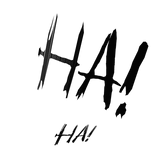 ANIMATED HaHa Ha! BLACK Evil Laugh