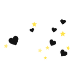 Animated Heart and Stars Aura