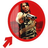 (Animated) John Marston RDR2 Pointing Arrow Meme