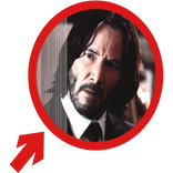 (Animated) John Weak Pointing Arrow Meme