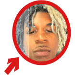 (Animated) Ken Carson Pointing Arrow Circle Meme