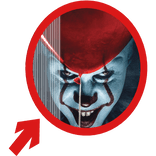 (Animated) Pennywise "IT" Pointing Arrow Meme