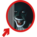 (Animated) Pennywise "IT" Pointing Arrow Meme