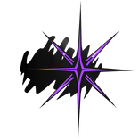 [Animated] Purple Devil Spikes Eye Glare Left