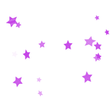 Animated Purple Star Aura