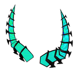 [Animated] Rainbow Horns