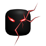 [Animated] Red Fractured Demon Gaze Mask