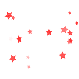 Animated Red Star Aura