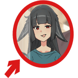 (Animated) Rigby Silly Miyabi Pointing Arrow Meme