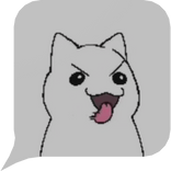 Animated Silly Tongue Cat GIF