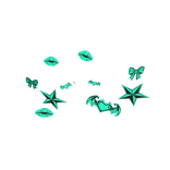 [Animated] Turquoise Emo Girl Charm Aura