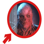 (Animated) Vecna Stranger Things Pointing Arrow 