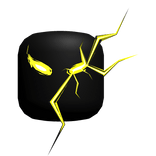 [Animated] Yellow Fractured Demon Gaze Mask