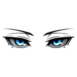 Anime Eyes Blue
