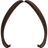 Anime Framing Doll Bangs in Brown