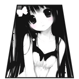 Anime girl cape