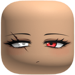 Anime Glowing Red Eye