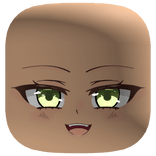 Anime Green Eyes Smirk Face