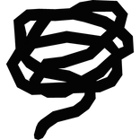 Anime Lines Angry Facial Expression - Center